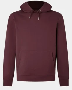 Homme Hackett London Sweat Hoodie Aston Martin Racing Embossé bordeaux