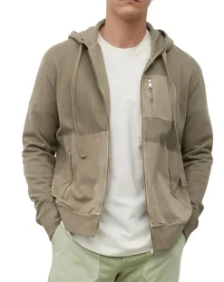 Homme Marc O'Polo Sweat Hoodie Bimatière camel