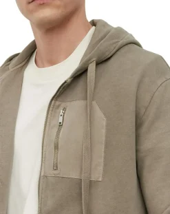 Homme Marc O'Polo Sweat Hoodie Bimatière camel