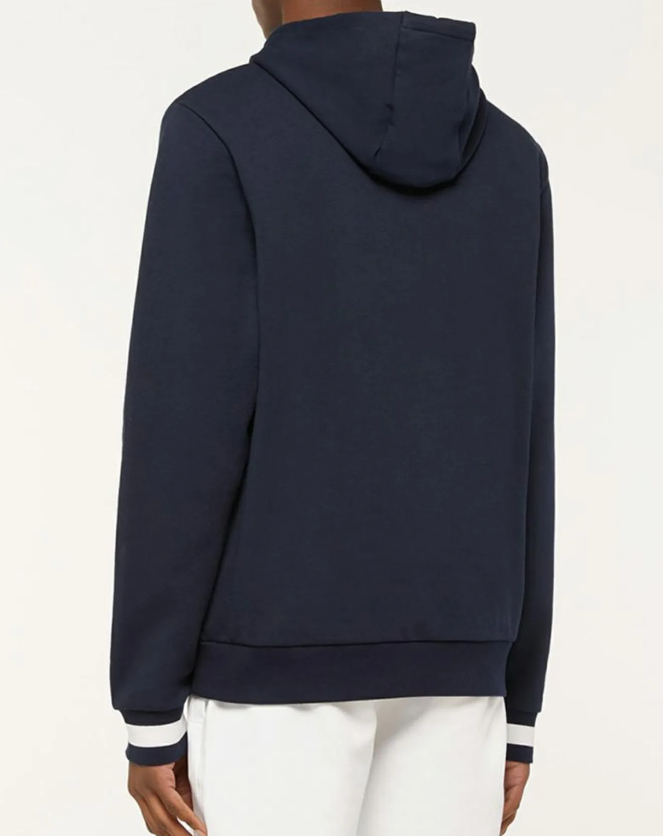 Homme Hackett London Sweat Hoodie Blason bleu marine