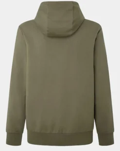 Homme Hackett London Sweat Hoodie zippé Mix kaki