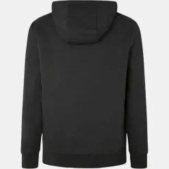 Outlet Hackett London Sweat Hoodie zippé Mix noir