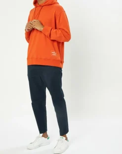 Marc O'Polo Sweat Hoody Logo Coton Organic orange