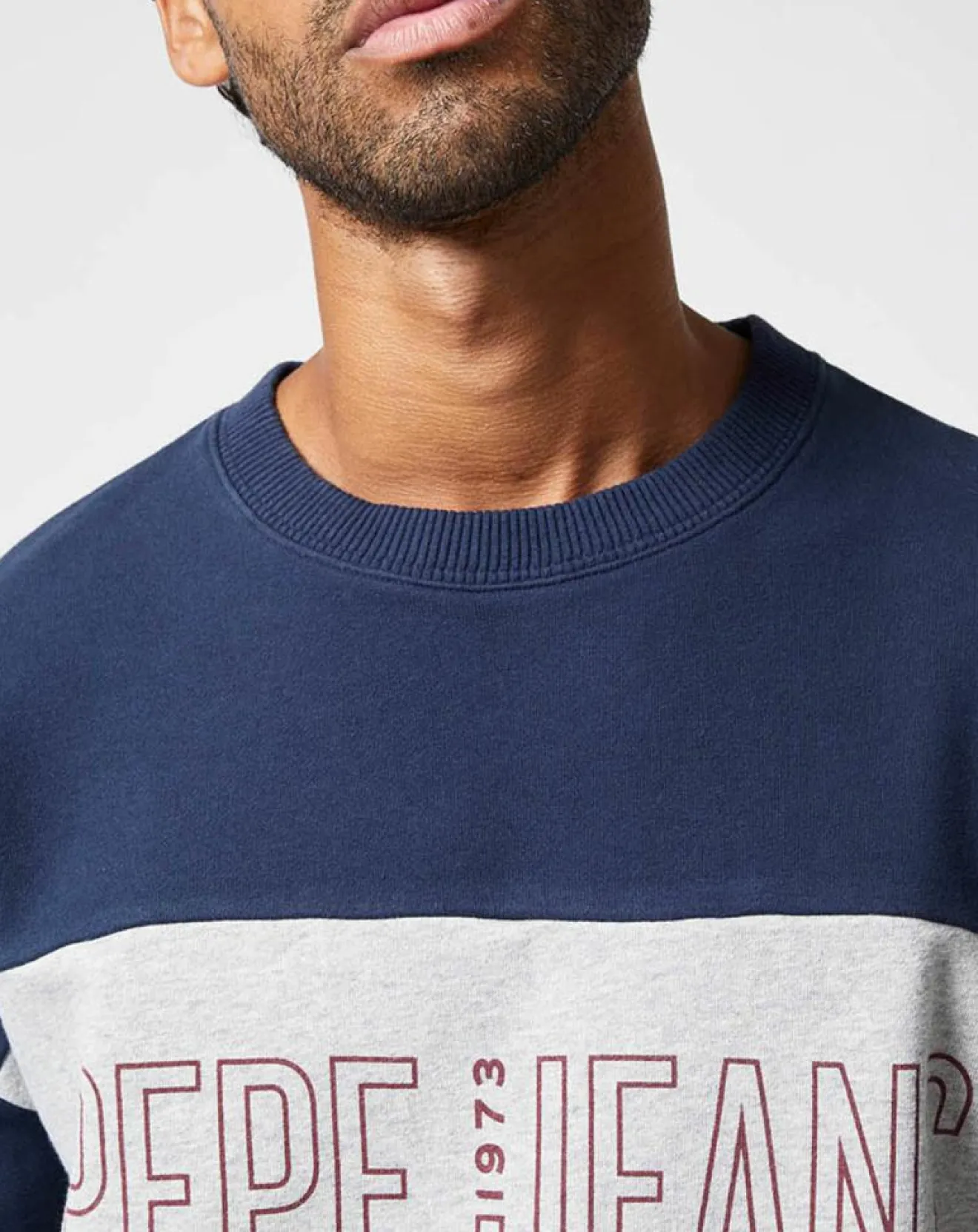 Homme Pepe Jeans Sweat Ismael multicolore