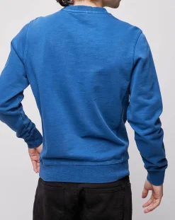 Homme North Sails Sweat Logo Voile bleu