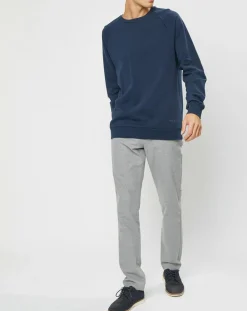 Homme Hackett London Sweat Raglan Crew bleu marine