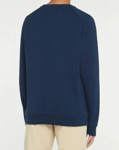 Homme Hackett London Sweat Raglan Crew bleu marine