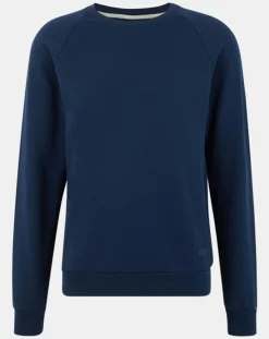 Homme Hackett London Sweat Raglan Crew bleu marine