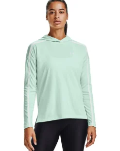 Femme Under Armour Sweat technique à capuche Tech vert clair