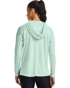 Femme Under Armour Sweat technique à capuche Tech vert clair