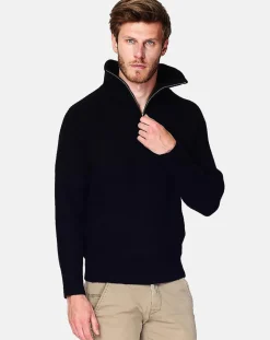 Homme C & JO Cachemire Sweat Thomas noir