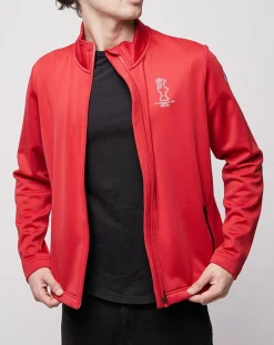 Homme North Sails Sweat zippé Cowes Micropolaire rouge