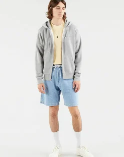 Homme Levi's® Sweat zippé Graphic Logo Outline gris