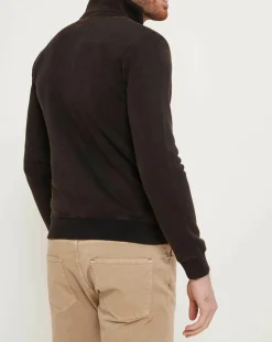 Discount MCS Sweat zippé uni noir