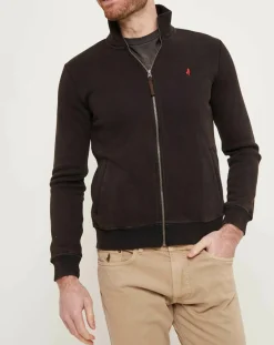 Discount MCS Sweat zippé uni noir