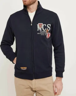 Homme MCS Sweat zippé West Coast marine