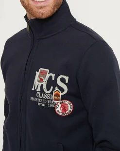 Homme MCS Sweat zippé West Coast marine