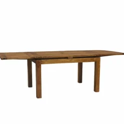 Best Bois & Chiffons Table à manger rectangulaire allonge Acacia Gordon Naturel - 130x90x78 cm
