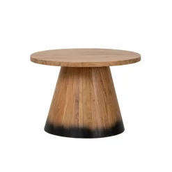 Bois & Chiffons Table basse ronde 60 cm Acacia Dimona Naturel - 60x60x40 cm
