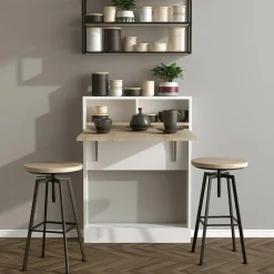 Hot Wooden Art Table pliable Bracked ecru - 70x90x15 cm