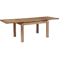 Best Bois & Chiffons Table rectangulaire à rallonges acacia gordon marron - 130x90x78 cm