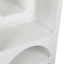 New Homitis Étagère à livres Vénus blanche - 60x150x32 cm