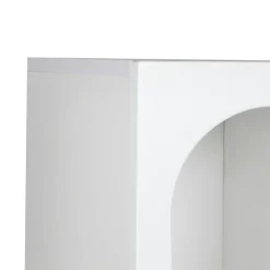 New Homitis Étagère à livres Vénus blanche - 60x150x32 cm