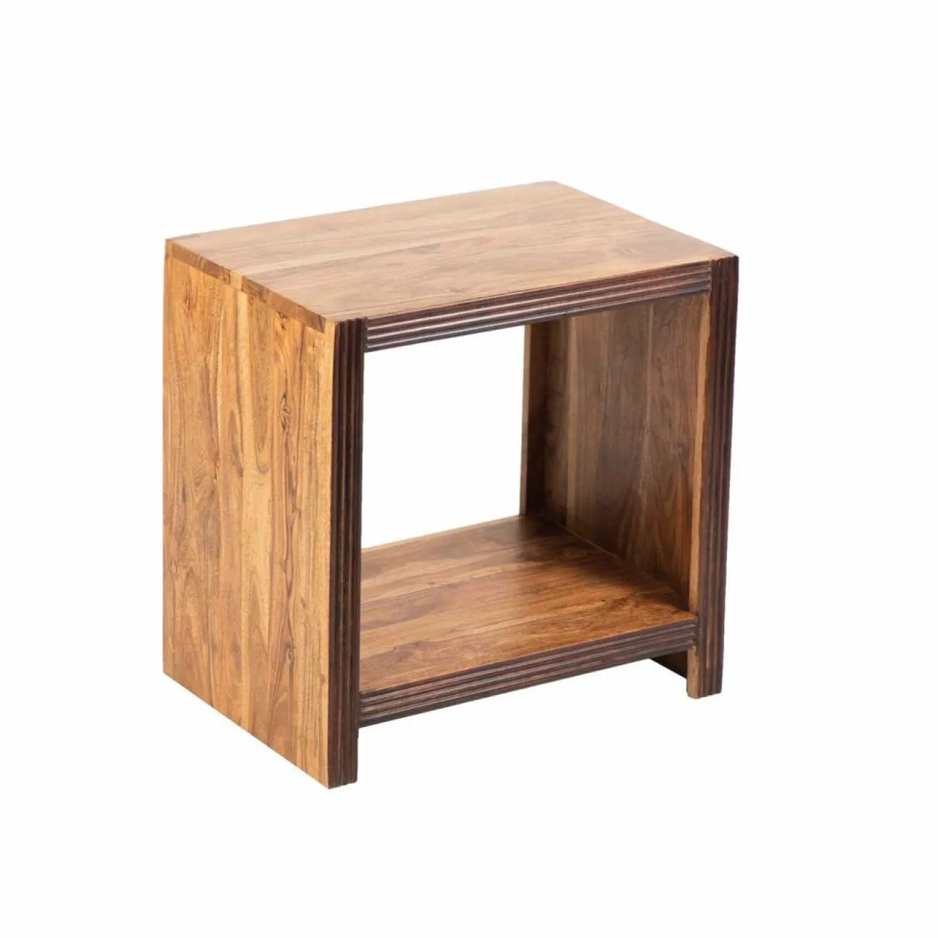 Discount Bois & Chiffons Étagère H50 cm Acacia Florence Marron - 50x35x50 cm