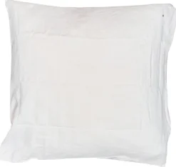 Sale Bed and Philosophy Taie d'oreiller en lin lavé rose pâle 65x65cm