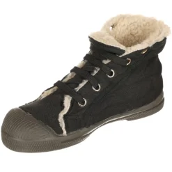 Hot Bensimon Tennis montantes Mid Fourrées lacets grises