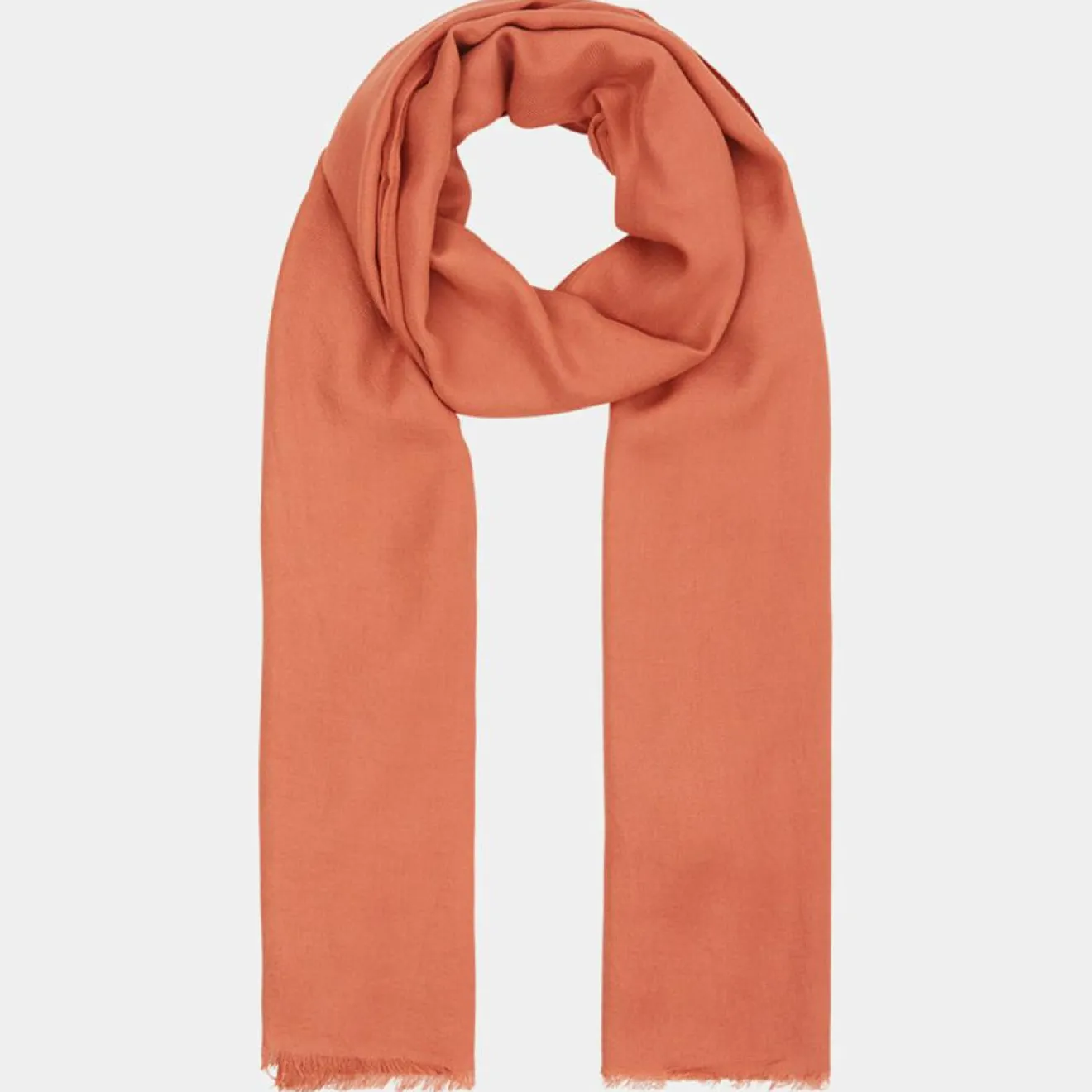 Online Galeries Lafayette Étole Ecovero Af Swaggy F orange - 180x65 cm