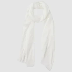 Sale Galeries Lafayette Étole Iode effet froissé écrue - 190x90 cm