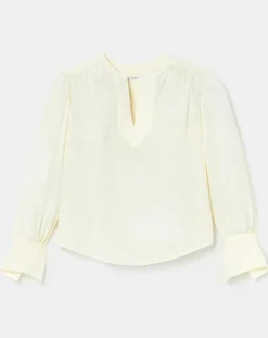 New Zapa Top 100% Soie Bangkok ecru