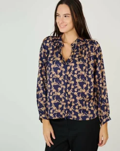 Best See u Soon Top Agathe bleu