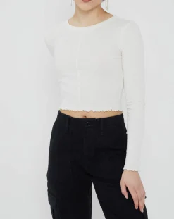 New BDG by Urban Outfitters Top camilla écru