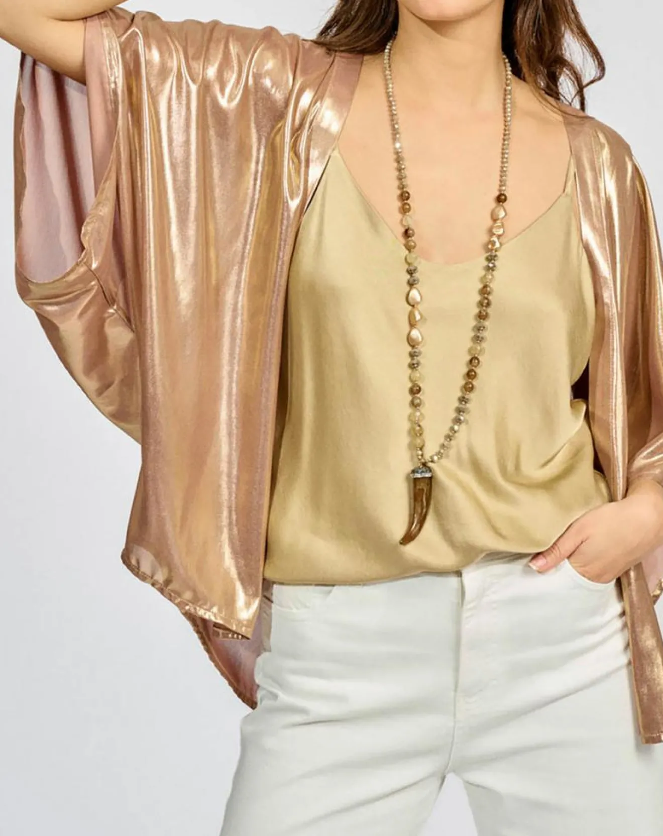 Femme Lauren Vidal Top Cindy désert