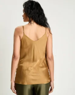 Femme Lauren Vidal Top Cindy havane