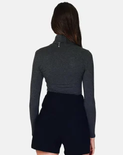 Femme Assuili Top Col Roulé Pauline loup