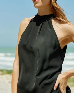 Femme Lauren Vidal Top Colbie noir