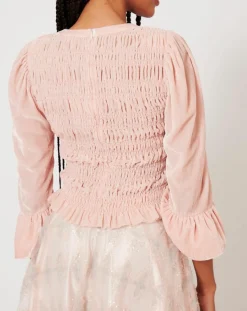 Femme Manoush Top Duchesse rose