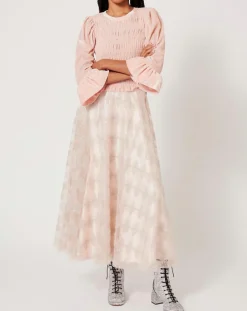 Femme Manoush Top Duchesse rose