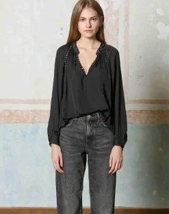 Online See u Soon Top Ella noir