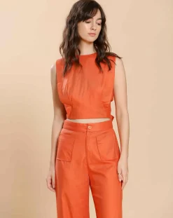 Femme The Korner Top Laurence orange