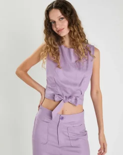Femme The Korner Top Laurence violet