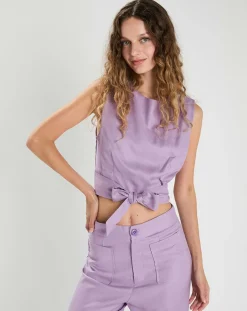 Femme The Korner Top Laurence violet