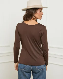 L'Armoire de Suzette Top Lena choco
