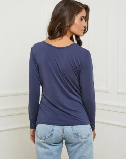 New L'Armoire de Suzette Top Lena marine