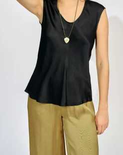 Outlet Lauren Vidal Top Lison noir