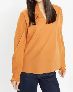 Discount Galeries Lafayette Top Marly orange