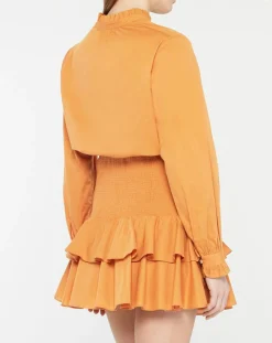 Discount Galeries Lafayette Top Marly orange